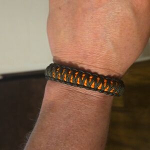 Custom Handmade Collegiate Paracord Bracelets
